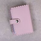 Визитница, картхолдер розовая П1517