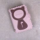 Визитница, картхолдер розовая П1517