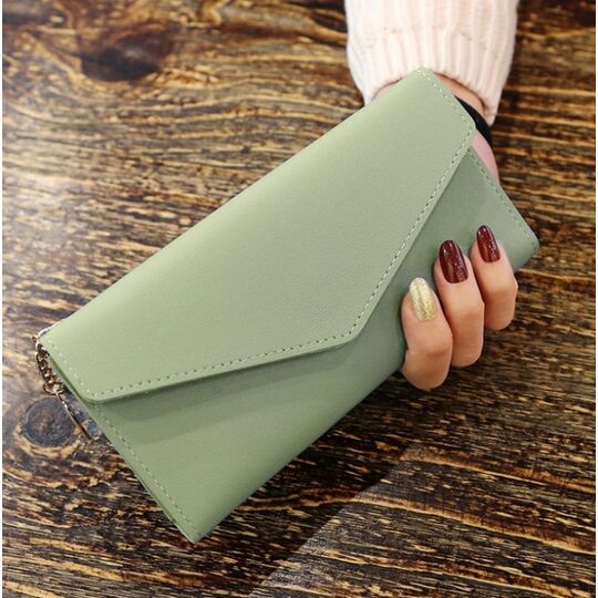 Жіночий гаманець, зелений П0052