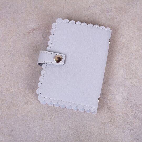 Визитница, картхолдер голубая П1518