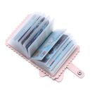 Визитница, картхолдер красная П1523