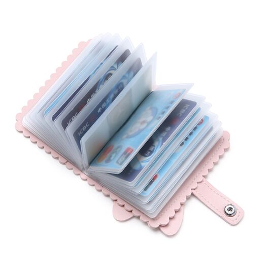 Визитница, картхолдер красная П1523