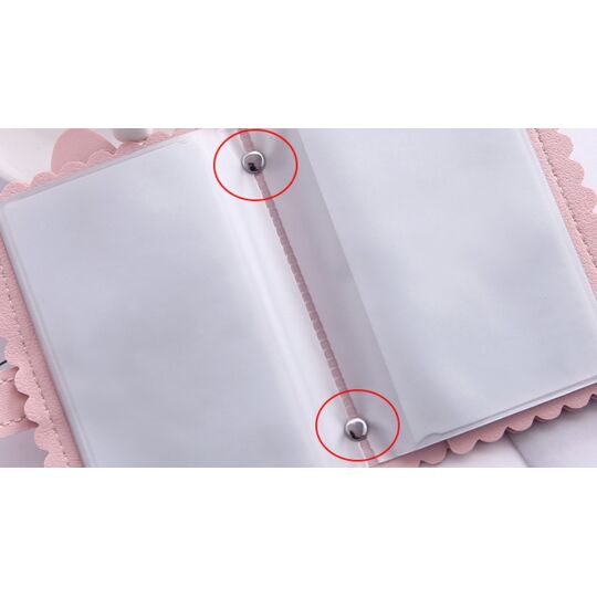 Визитница, картхолдер голубая П1525