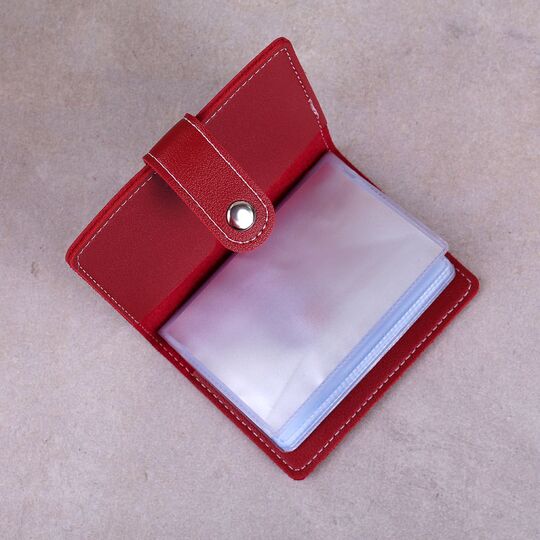 Візитниця, червона П1526