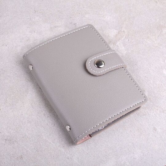 Візитниця, сіра П1528