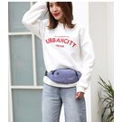 Сумка на пояс, бананка AIREEBAY, фиолетовая П1533