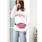 Сумка на пояс, бананка AIREEBAY, розовая П1534