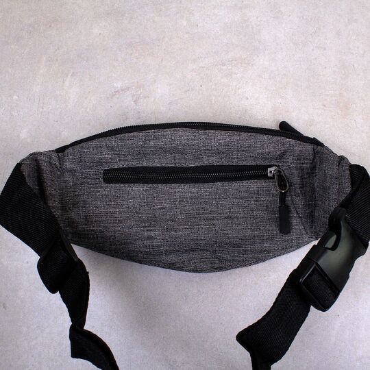 Сумка на пояс, бананка AIREEBAY, серая П1535