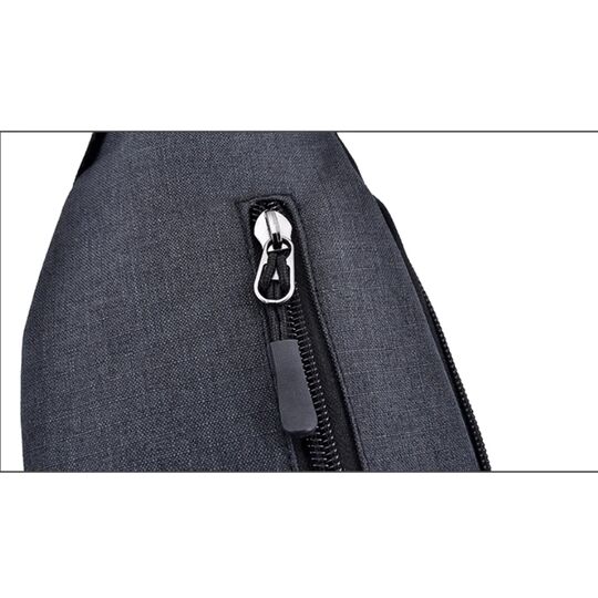 Сумка на пояс, бананка AIREEBAY, голубая П1536