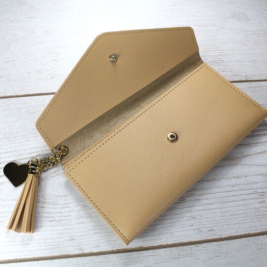 Жіночий гаманець, коричневий П0054 Жіночий гаманець, коричневий П0054