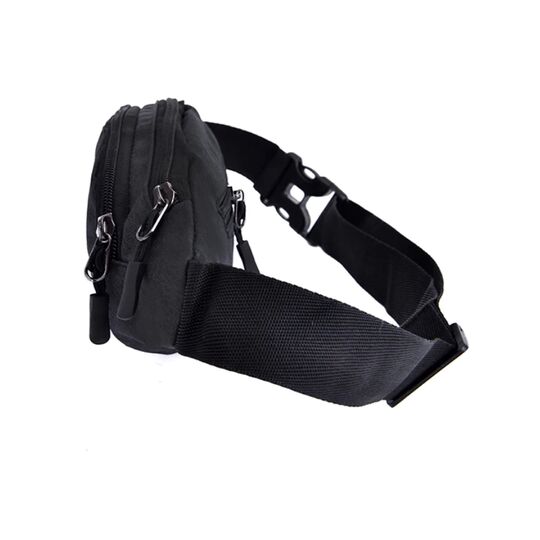 Сумка на пояс, бананка AIREEBAY, чорна П1538