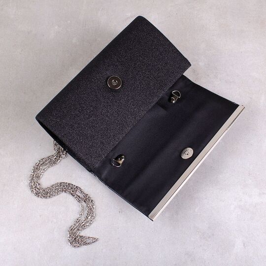 Клатч жіночий, чорний П1540