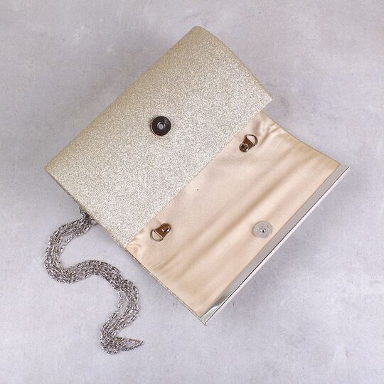 Клатч жіночий, золотистий П1541