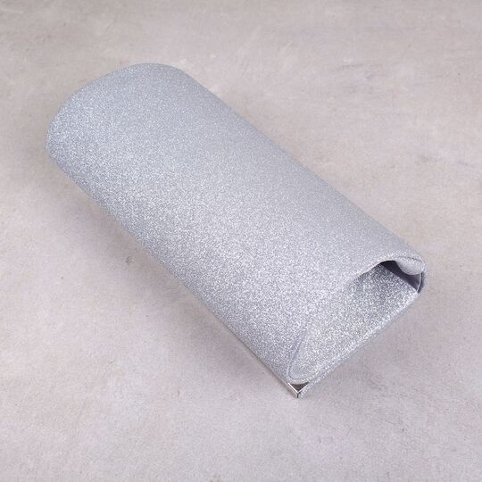 Клатч жіночий, сріблястий П1542