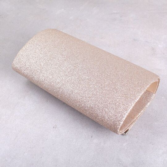 Клатч женский, золотистый П1543