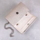 Клатч женский, золотистый П1543