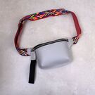 Поясна сумка жіноча на пояс DAUNAVIA, сіра П1546