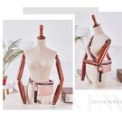 Поясна сумка жіноча на пояс DAUNAVIA, чорна П1547