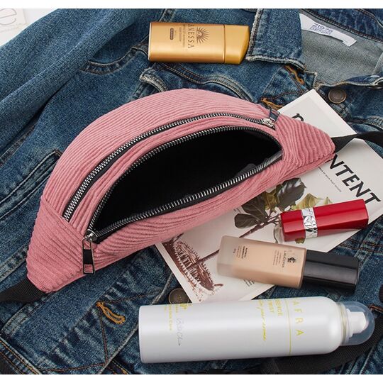 Жіноча сумка, банан DAUNAVIA, рожева П1554