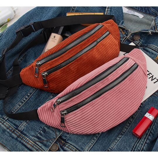 Жіноча сумка, банан DAUNAVIA, рожева П1554