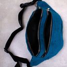 Жіноча сумка, банан DAUNAVIA, синя П1556