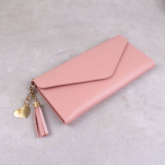 Женский кошелек, розовый П0056 Женский кошелек, розовый П0056