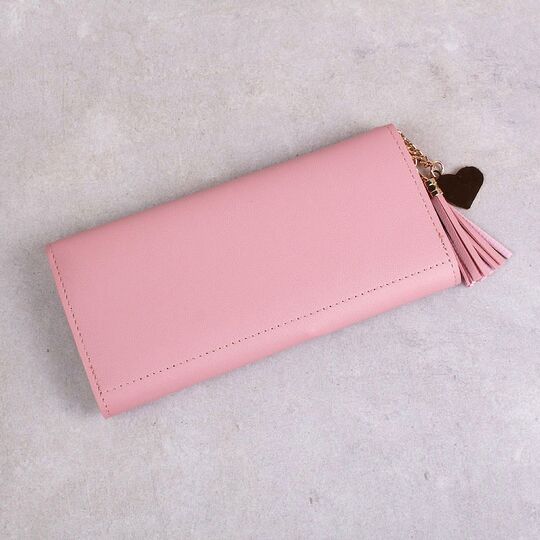 Женский кошелек, розовый П0056 Женский кошелек, розовый П0056
