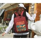 Рюкзак женский DCIMOR, красный П1558