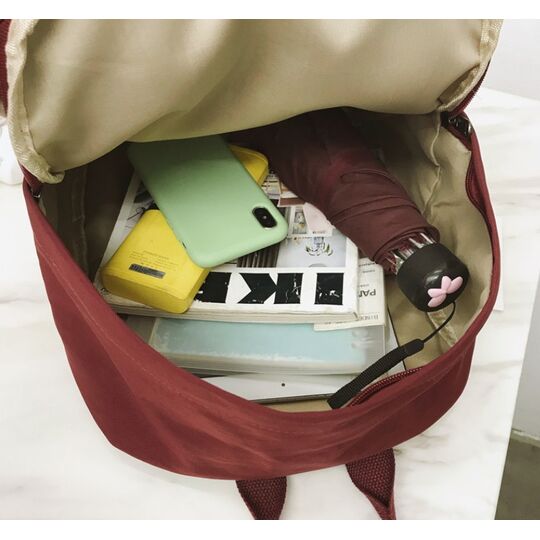 Рюкзак женский DCIMOR, красный П1558