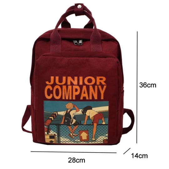 Рюкзак женский DCIMOR, красный П1558