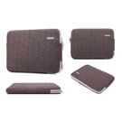 Сумка чехол для ноутбука коричневая П1565