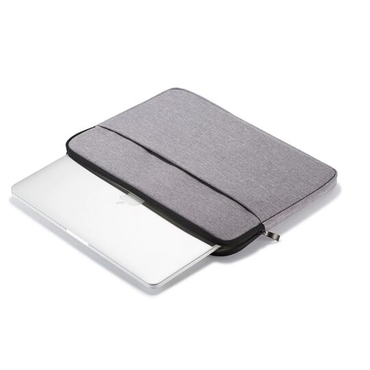 Сумка чехол для ноутбука серая П1567