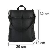 Жіночий рюкзак, чорний П0057