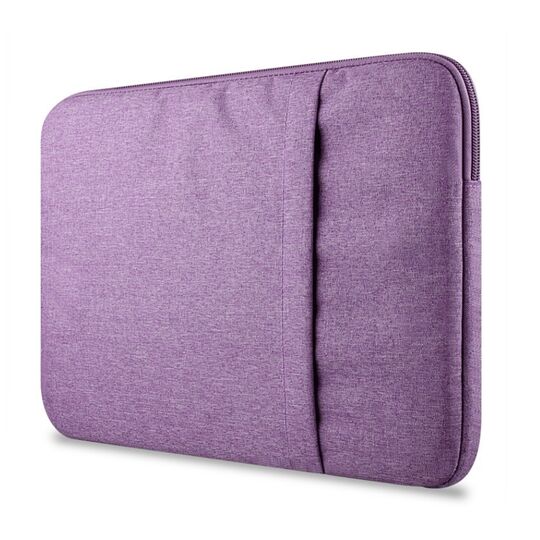 Сумка чехол для ноутбука фиолетовая П1569