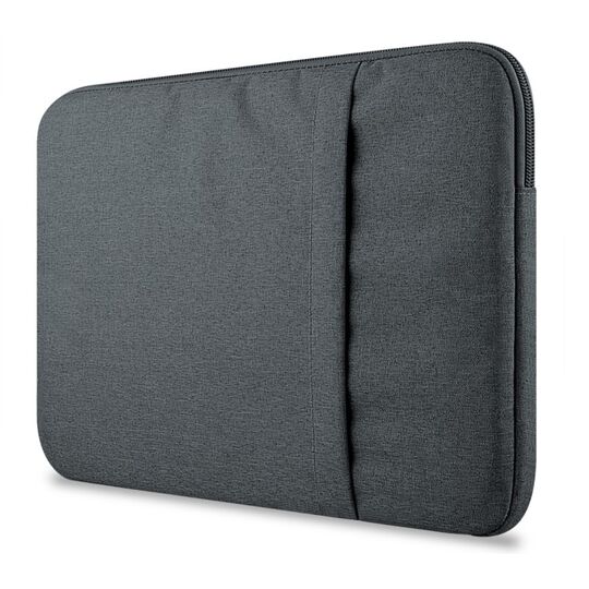 Сумка чехол для ноутбука серая П1570