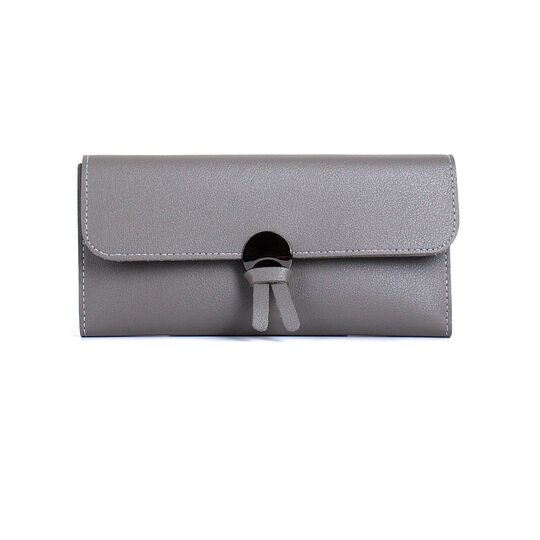 Жіночий гаманець, сірий П0058