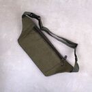 Сумка банан, на пояс AIREEBAY, зелена П1582