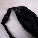 Сумка банан, на пояс AIREEBAY, чорна П1584