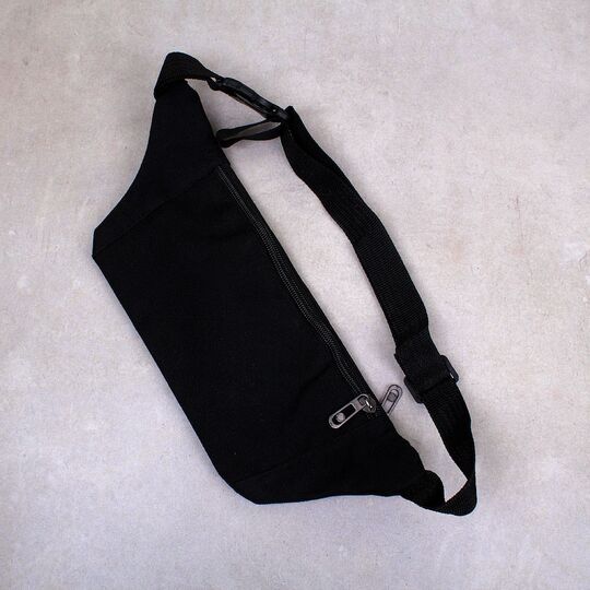 Сумка банан, на пояс AIREEBAY, чорна П1584