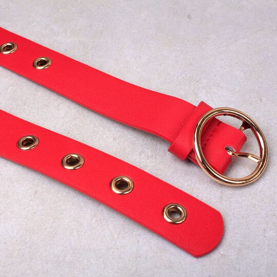 Ремень женский Bestybt, красный П1585