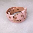 Ремень женский Bestybt, розовый П1587