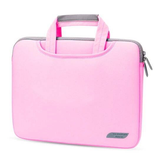 Сумка для ноутбука розовая П1596