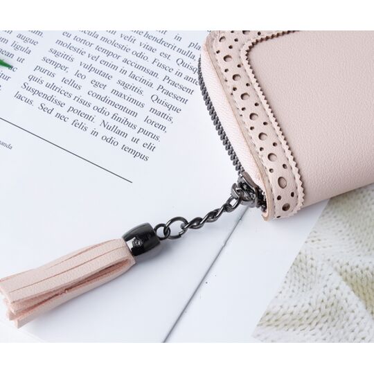 Картхолдер жіночий, візитниця рожевий П1608