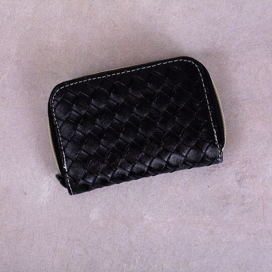 Картхолдер женский, визитница черный П1611