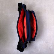 Поясная сумка мужская, синяя П1620