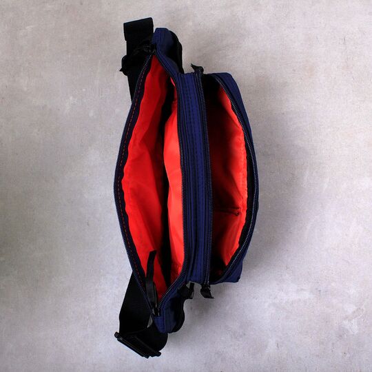 Поясная сумка мужская, синяя П1620