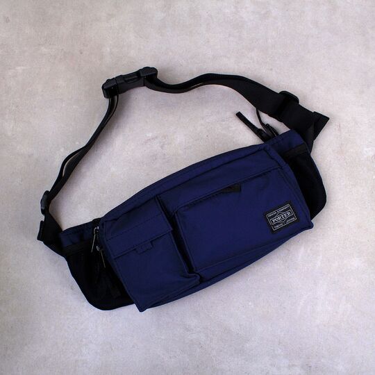 Поясная сумка мужская, синяя П1620