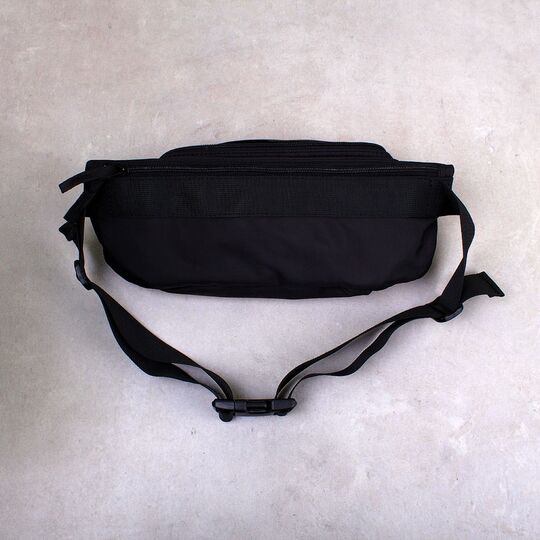 Поясная сумка мужская, черная, П1621