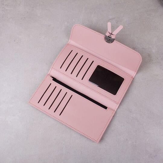 Жіночий гаманець, рожевий П0063