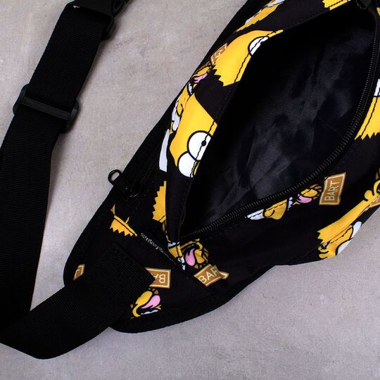 Сумка на пояс, бананка "Симпсоны" П1629